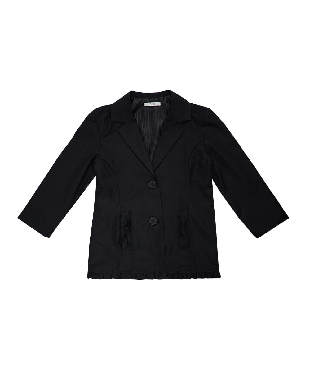 sio-ss-25-two-button-crop-sleeve-jacket-(black)