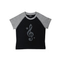 [NUYET] Note raglan tee _ Black