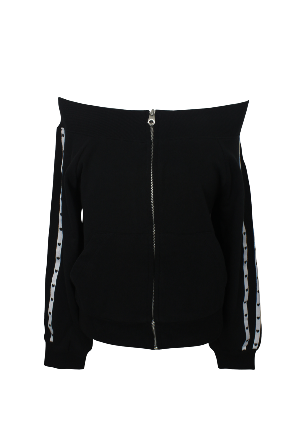 miae-ss-25-heart-offshoulder-zipup-(black)