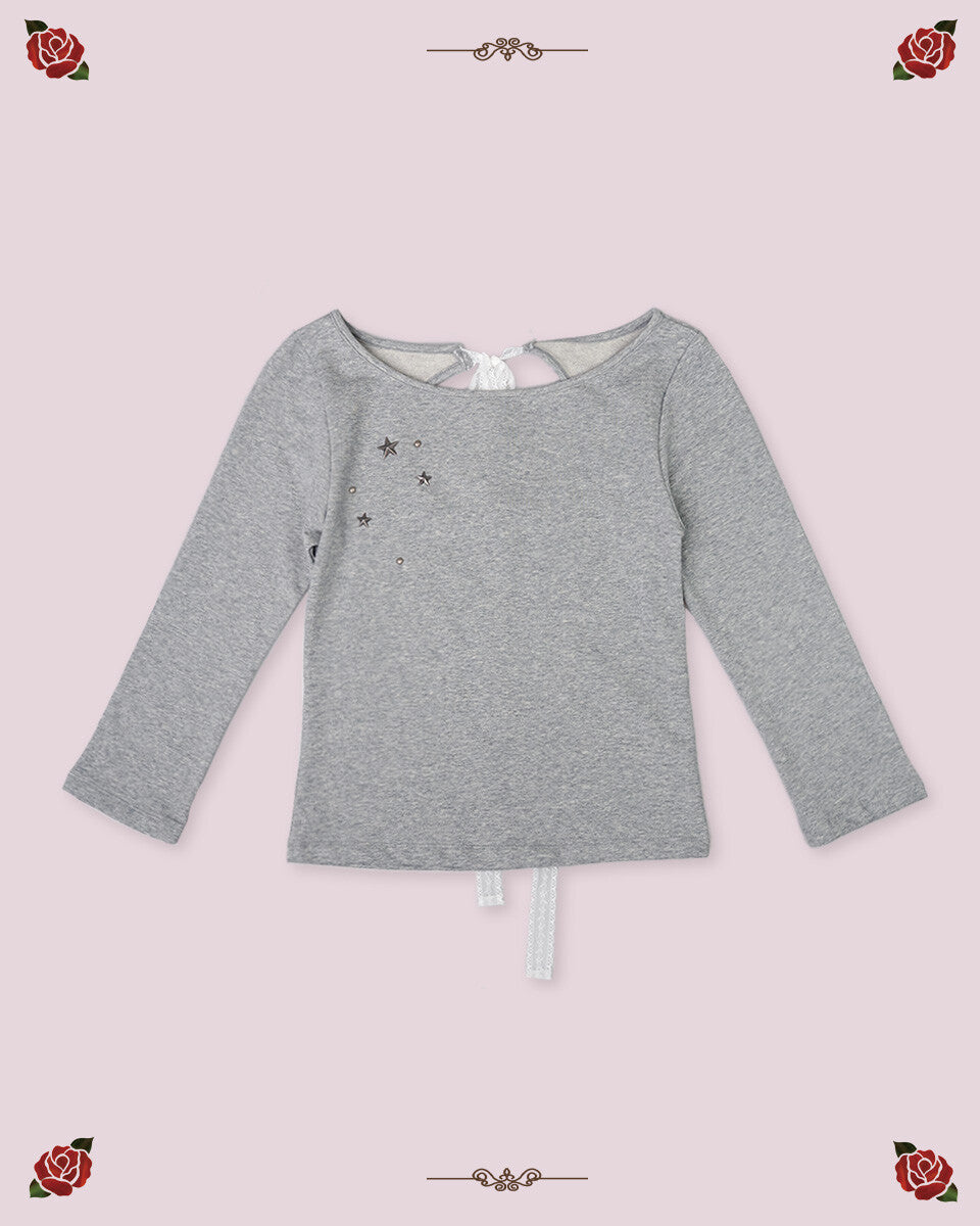 elfelfelf-archives-ss-25-back-ribbon-stud-t-shirts-(melange)