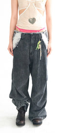 faerie-ss-25-cutoff-denim-maxi-pants-(black)