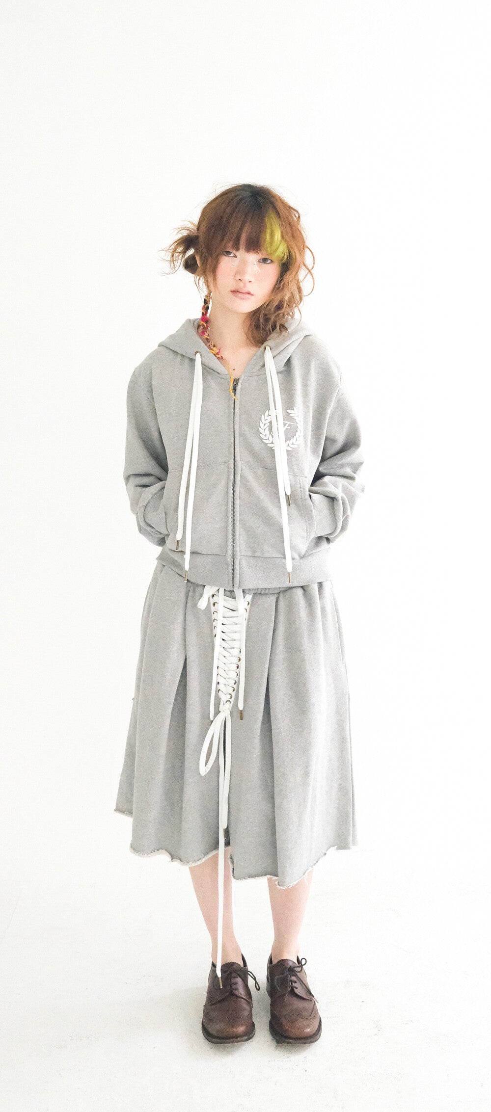 faerie-ss-25-eyelet-corset-hood-zipup-(melange-grey)