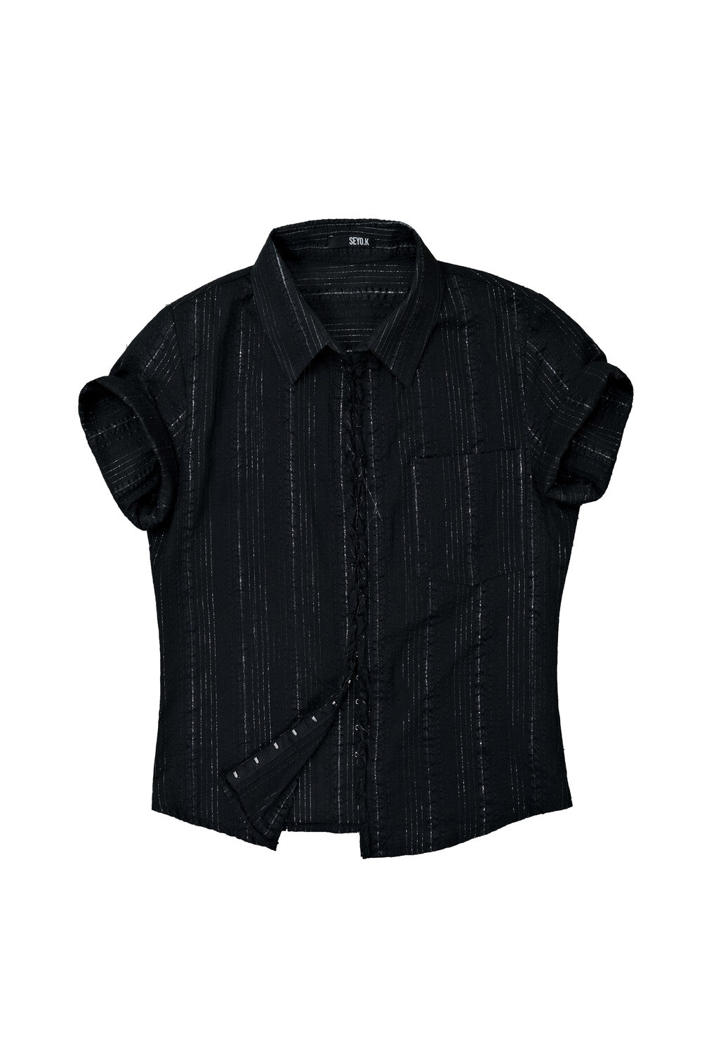 seyo-k-ss-25-stripe-hook-half-shirt-black-black-one-size
