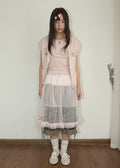 nofficialnoffice-ss-25-lace-trimmed-three-tier-skirt-pink