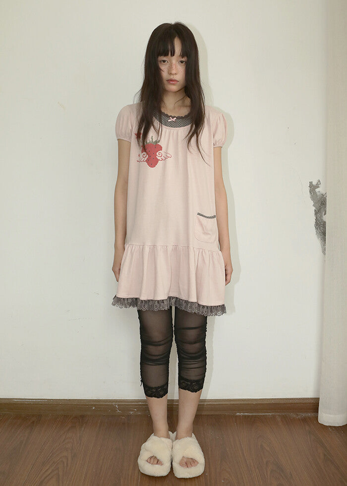 nofficialnoffice-ss-25-berry-angel-layered-dress-top-pink