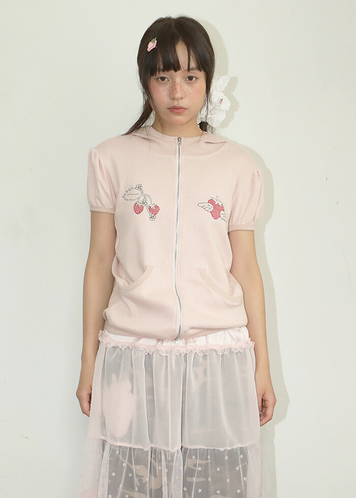 nofficialnoffice-ss-25-embroidered-berry-puff-hoodie-pink