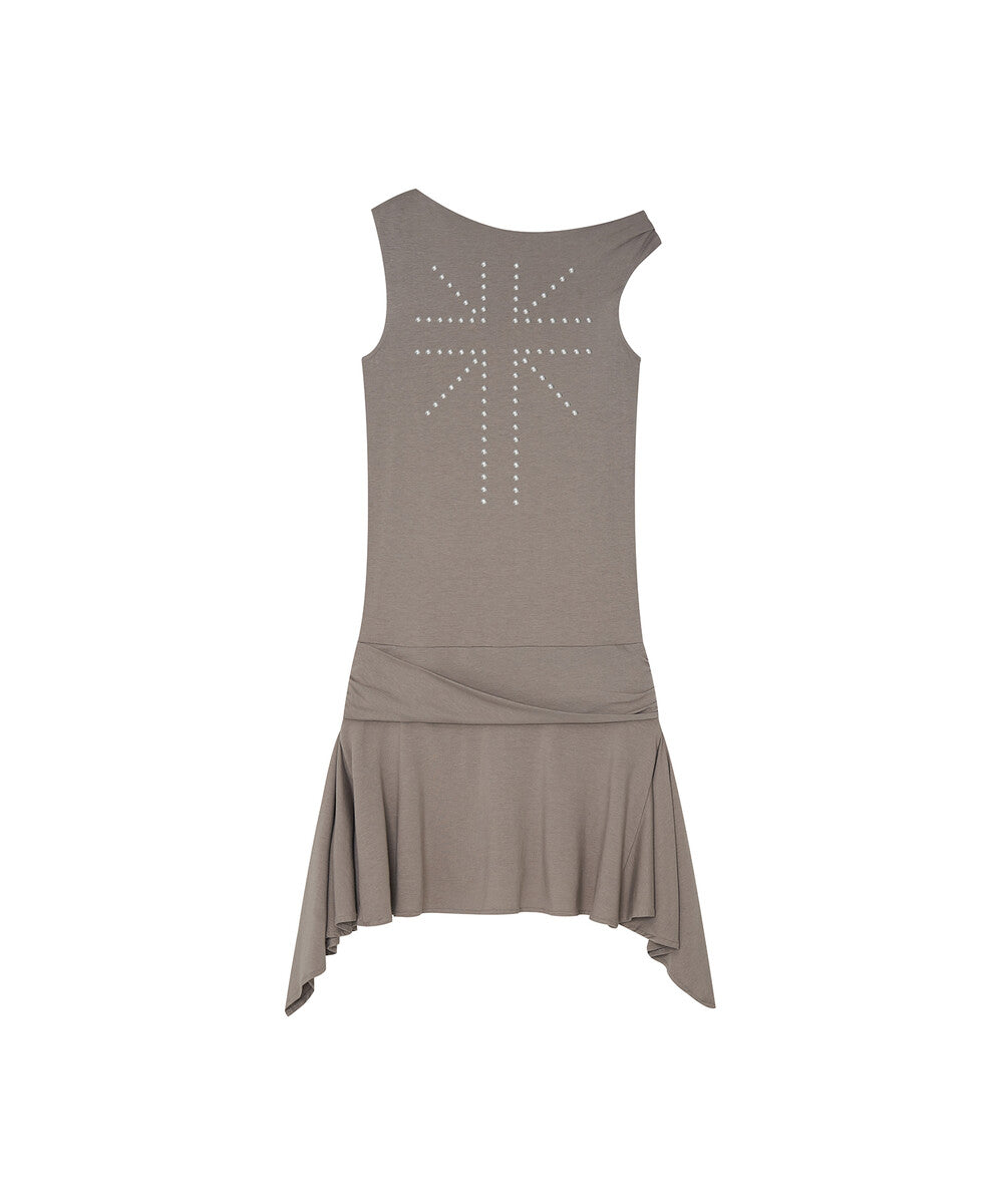 kashiko-ss-25-asymmetric-stud-onepiece-warm-gray