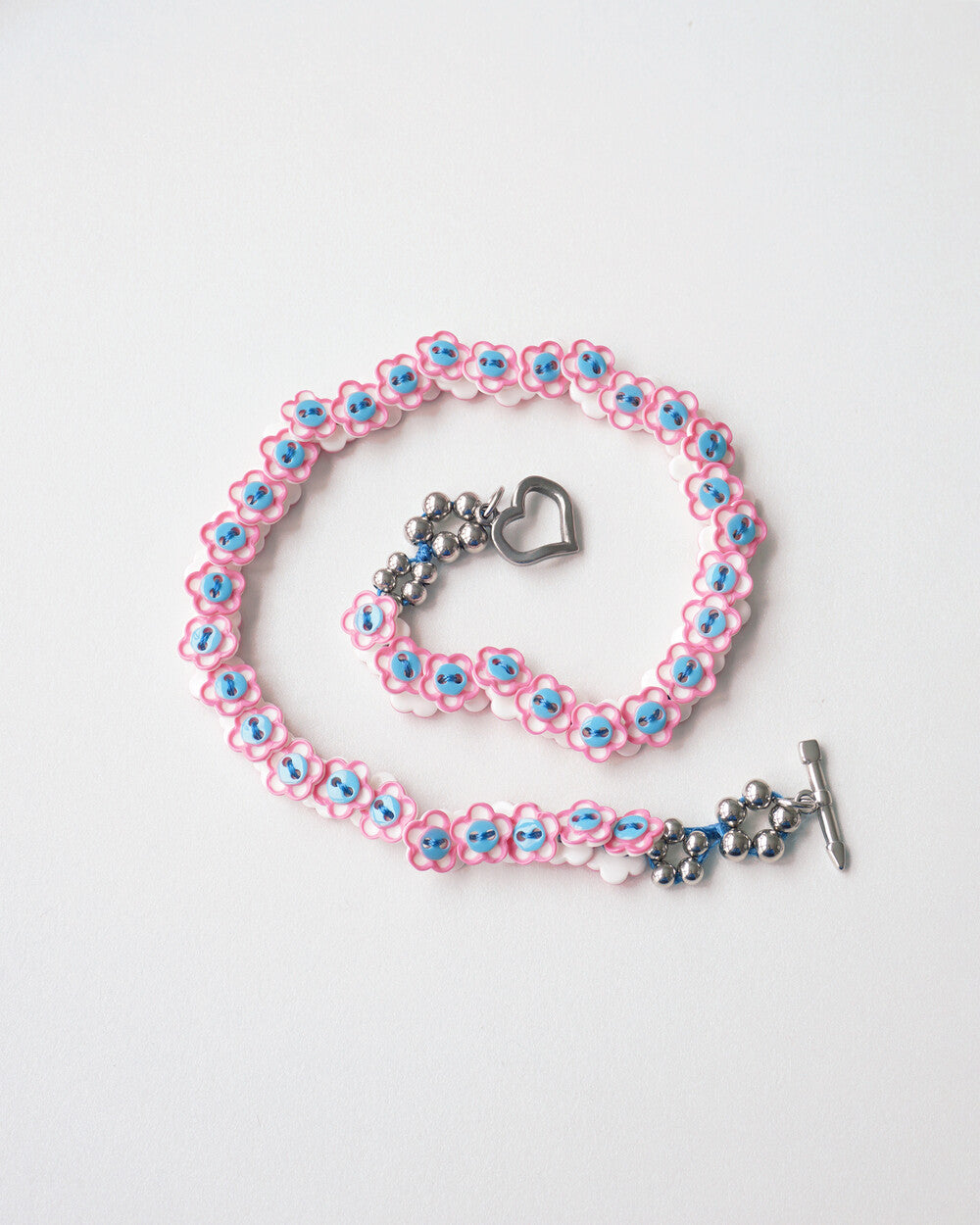 huggingoat-ss-25-one-only-flower-button-necklace-pink-s