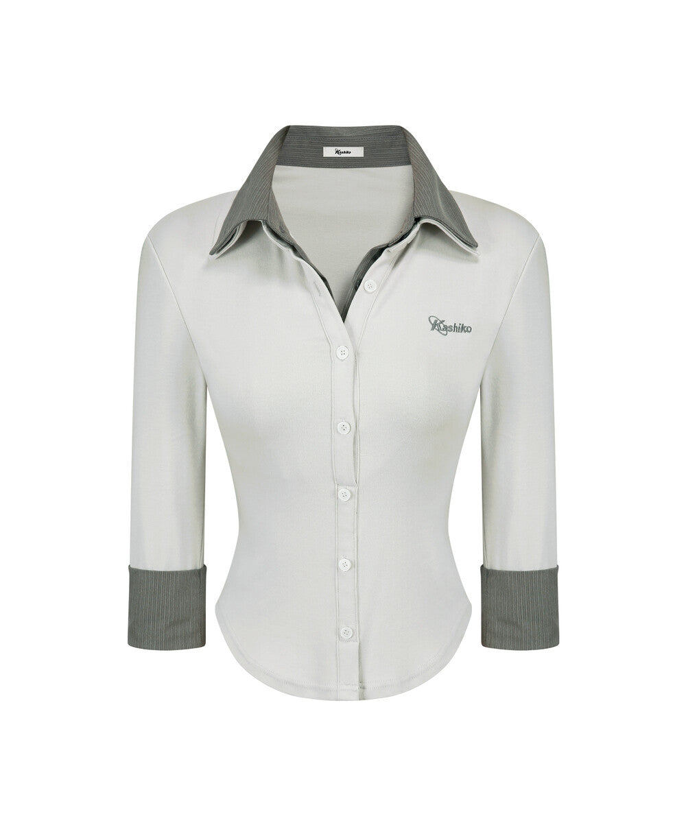 kashiko-fw-25-double-collar-slim-shirtsdouble-collar-slim-shirts-light-gray-light-gray-s