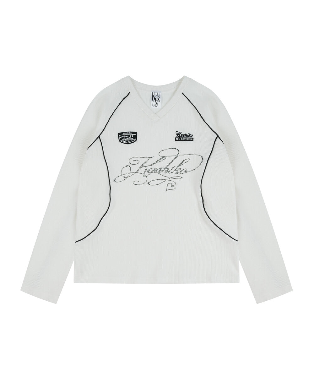 kashiko-fw-25-waffle-rugby-tee-ivory-ivory-s