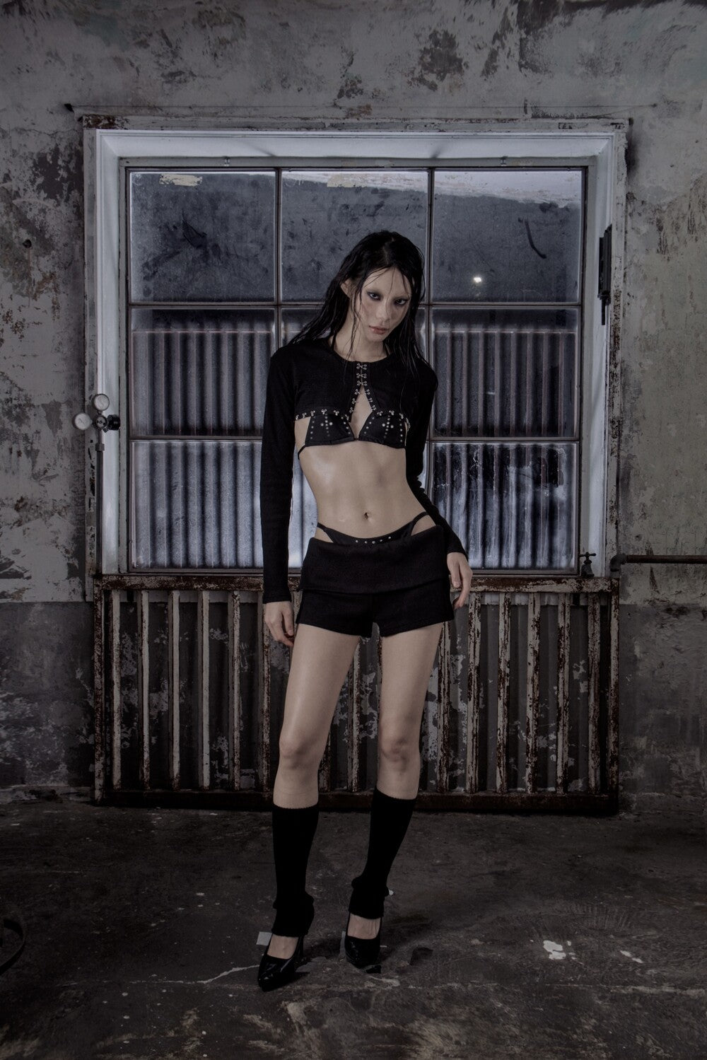 mlk-fw-25-hook-short-pants-black-s