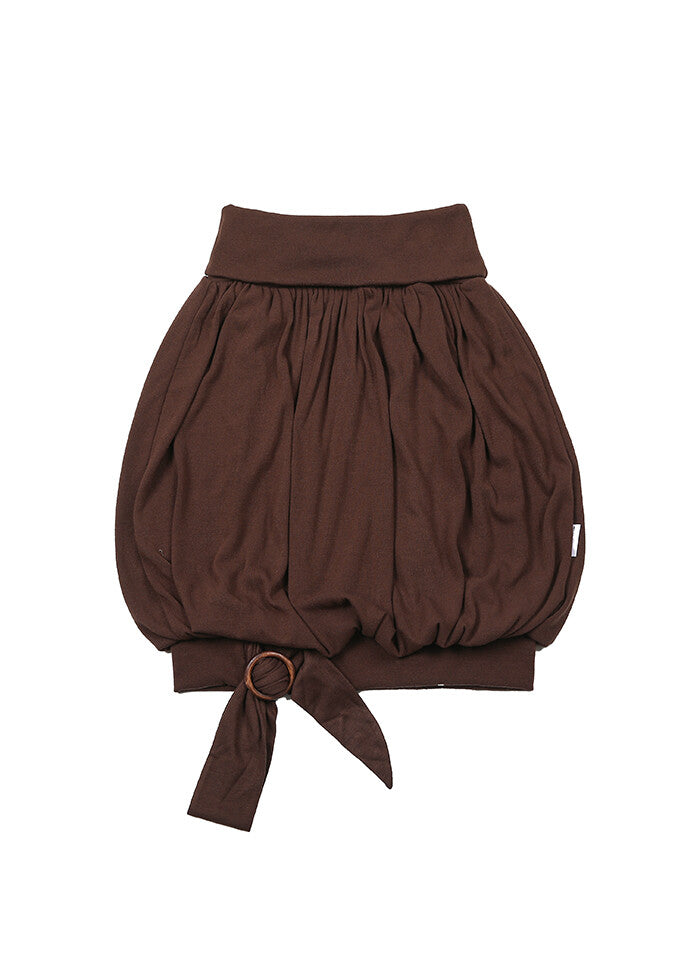 nofficialnoffice-fw-25-balloon-knit-belt-skirt-choco-choco-s