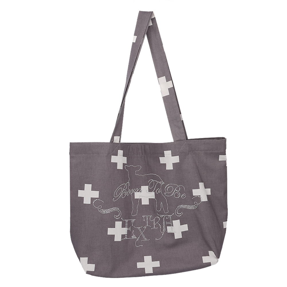 honkyo-ss-26-born-to-be-extra-bag-grey-charcoal-s