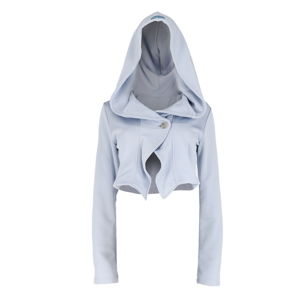 honkyo-ss-26-shiny-stone-hooded-jacket-pale-blue-charcoal-s