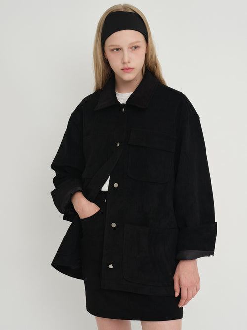 beirut-fw-25-over-fit-suede-work-jacket-black-black-s