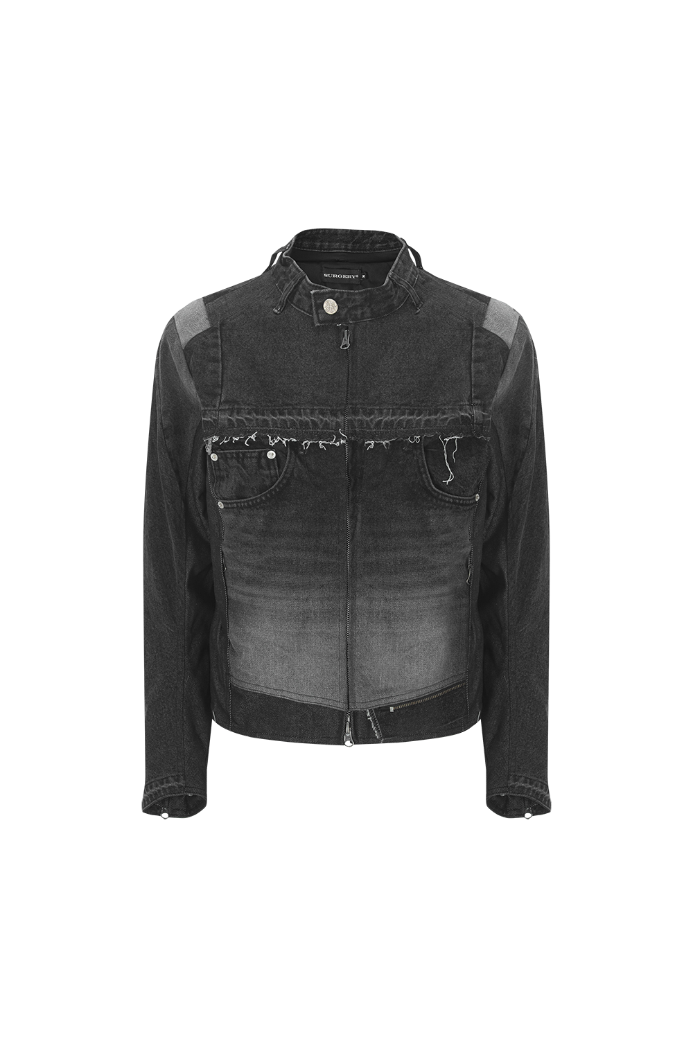 surgery-ss-26-denim-biker-jacket-black-black-s