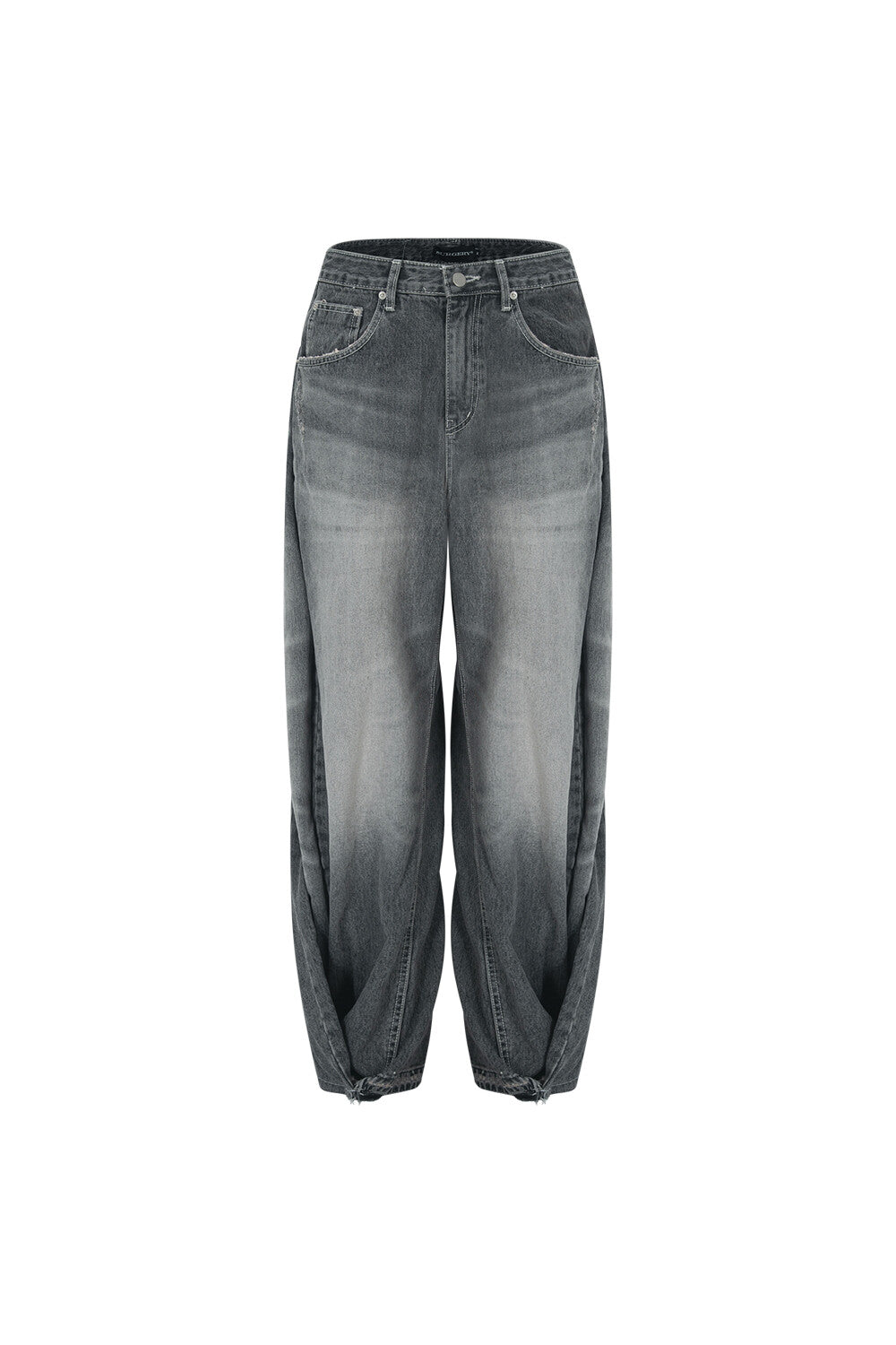 surgery-ss-26-double-folding-over-wide-baggy-jeans-grey-denim-gray-s
