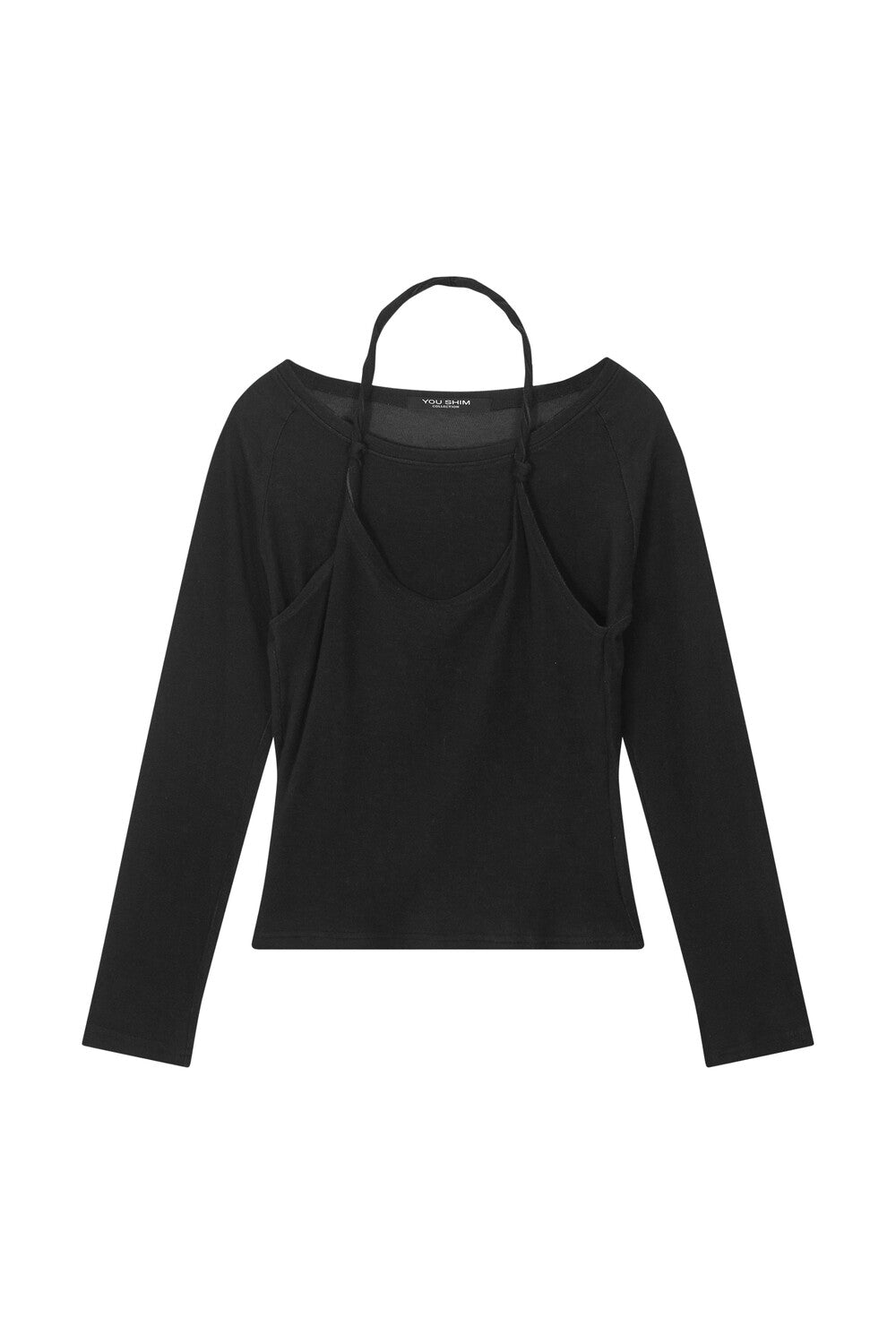 youshim-fw-25-twist-soft-wool-knit-top-black-black-s