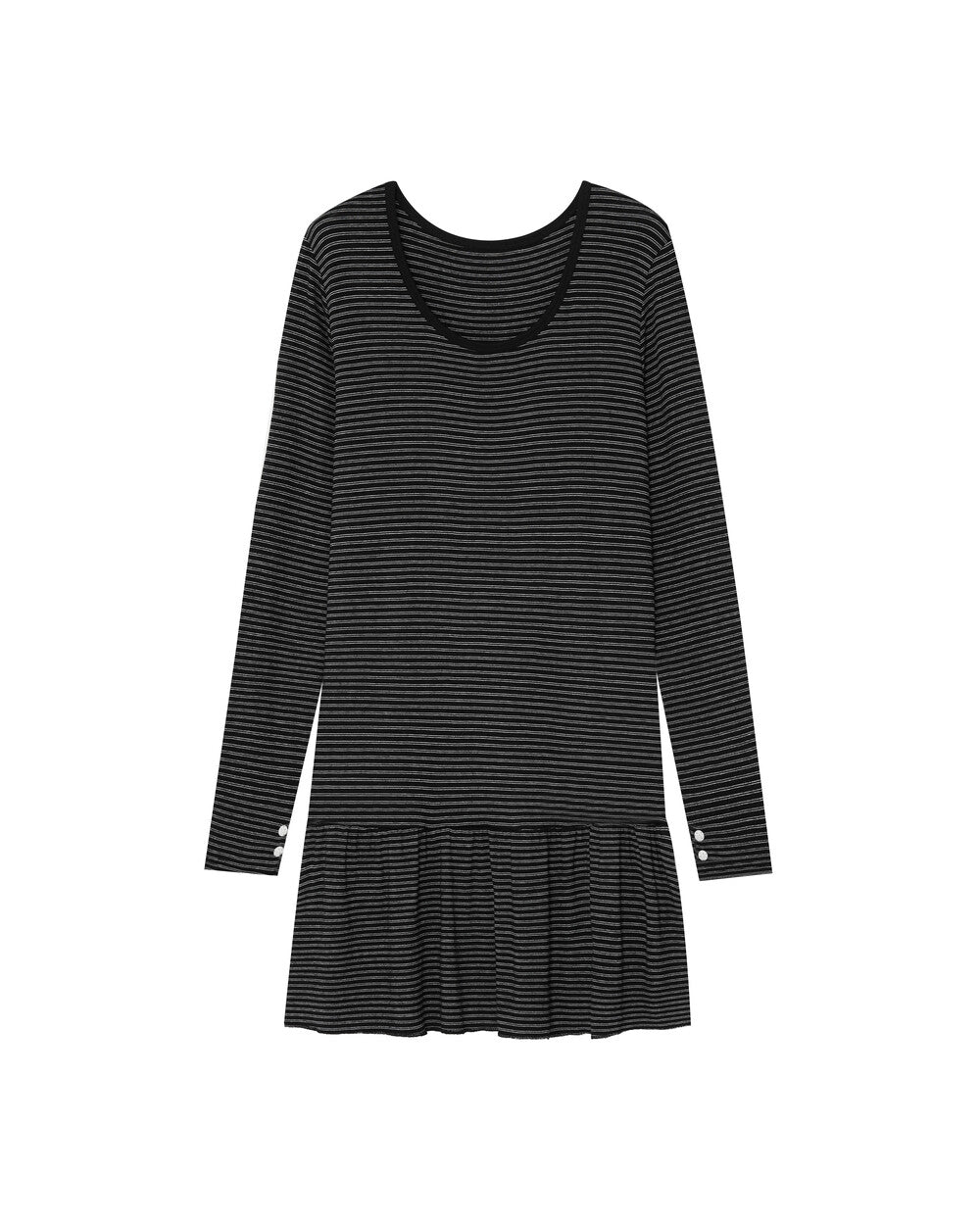 sio-fw-25-stripe-cozy-one-piece-black-black-s