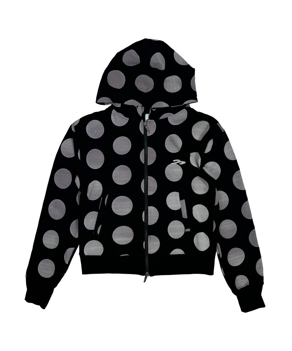 tansanmagnesium-fw-25-dot-pattern-hoodie-zip-up-black-light-gray-black-light-gray-s