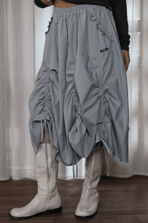 bfeep-fw-25-drawn-ruffle-skirt-grey-grey-s