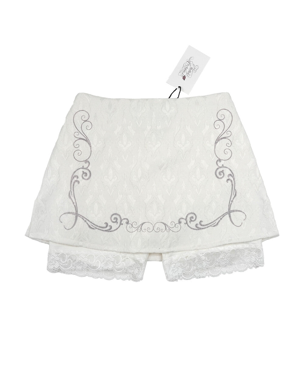 elfelfelf-archives-fw-25-antique-layered-skirt-vine-wine-s