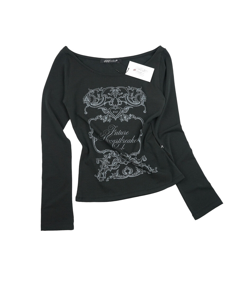 elfelfelf-archives-fw-25-x-club-t-shirts-black-black-s