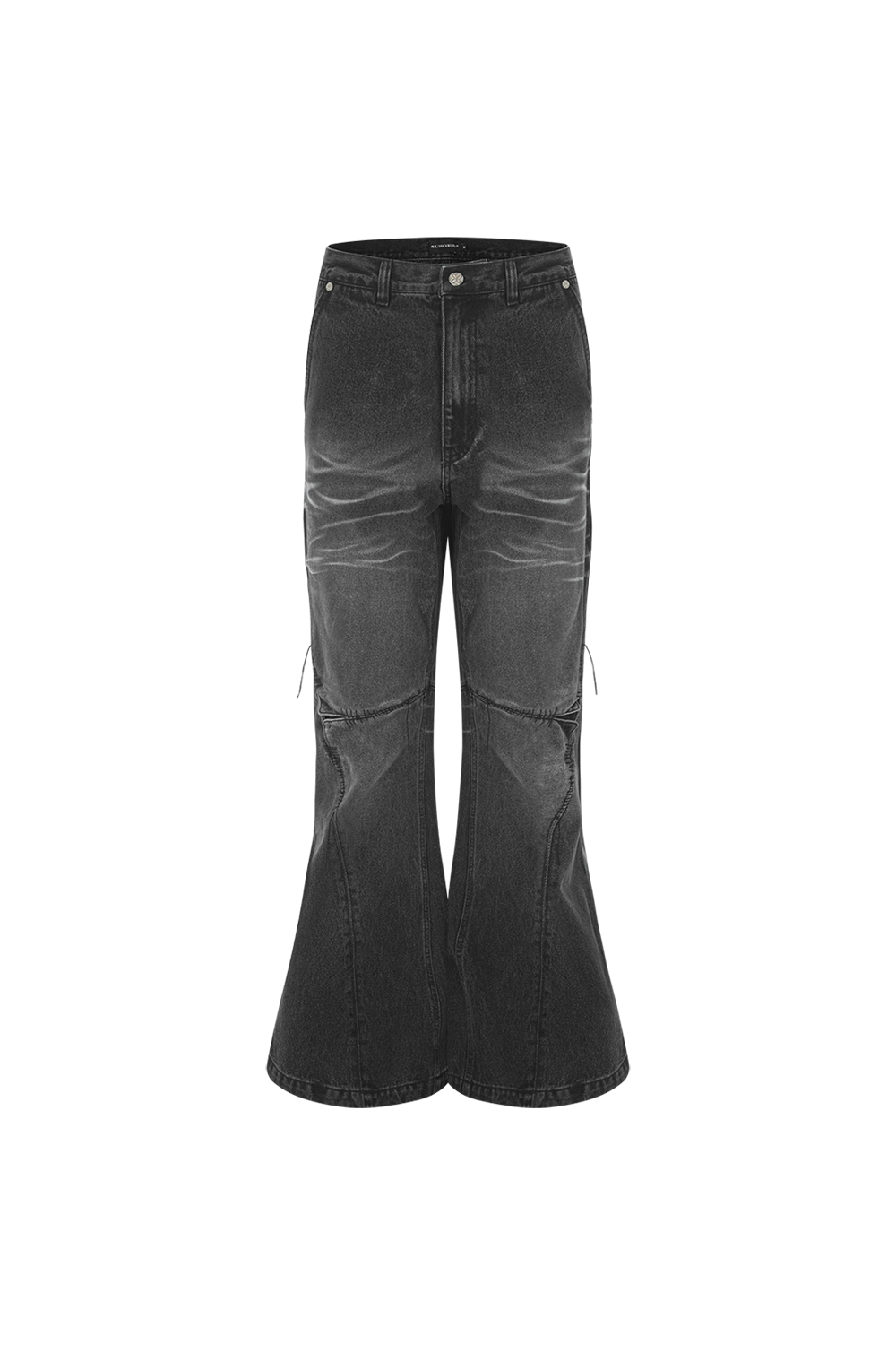 surgery-ss-26-sutured-boot-cut-denim-pants-black-black-s