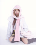 pincunomaru-fw-25-fluffy-hood-muffler-pink-pink-s