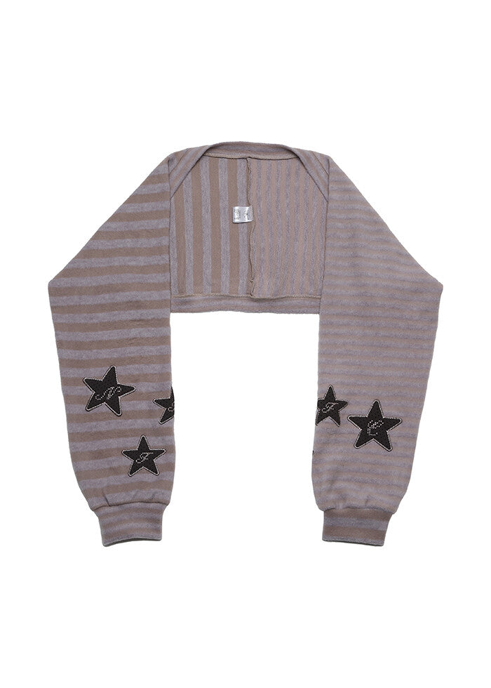 nofficialnoffice-fw-25-soft-star-stripe-bolero-muffler-lavender-lavender-s