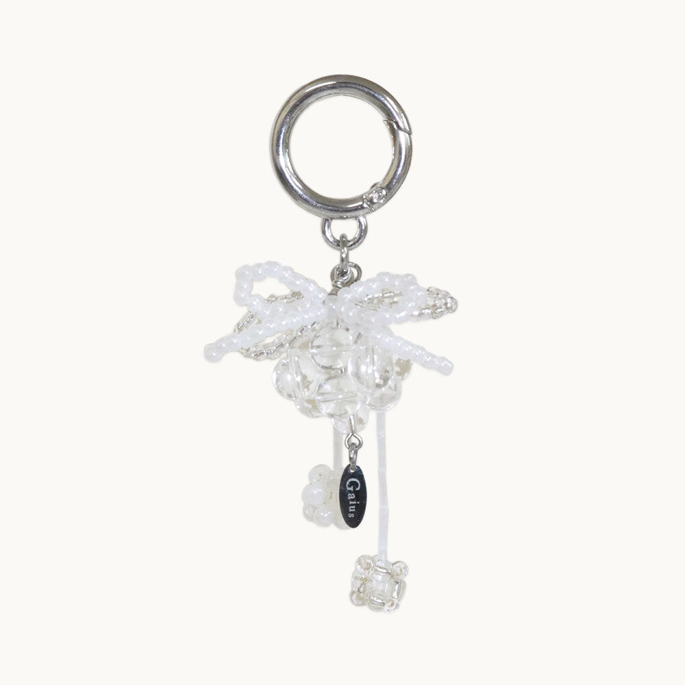 gaius-ss-26-ribbon-ball-keyring-white-o