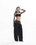 kaiya-ss-26-sheena-camo-layered-pants-black-s