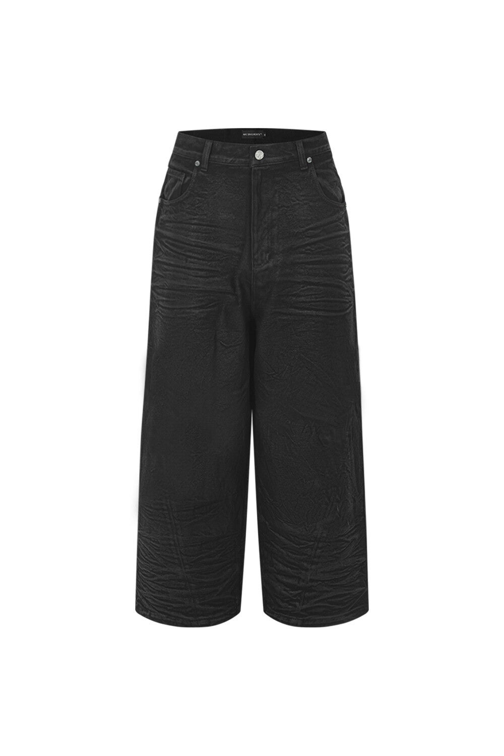 surgery-ss-26-bone-cutting-wide-burnished-pants-black-black-s