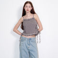 opening-sunshine-ss-26-check-side-string-sleeveless-top-brown-brown-s