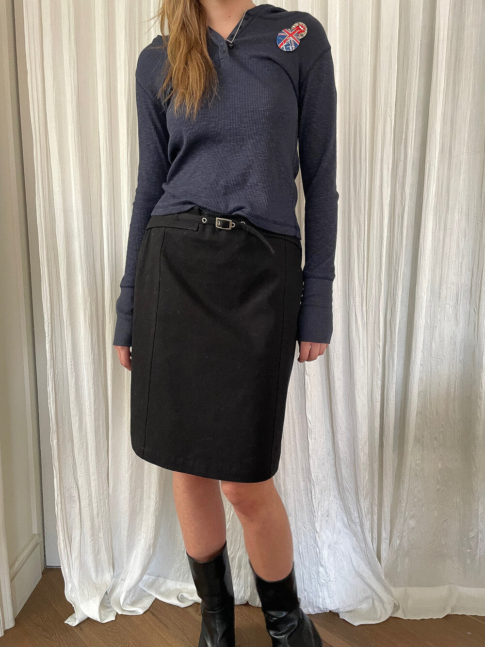dimanche-ss-26-belt-midi-skirt-black-black-s