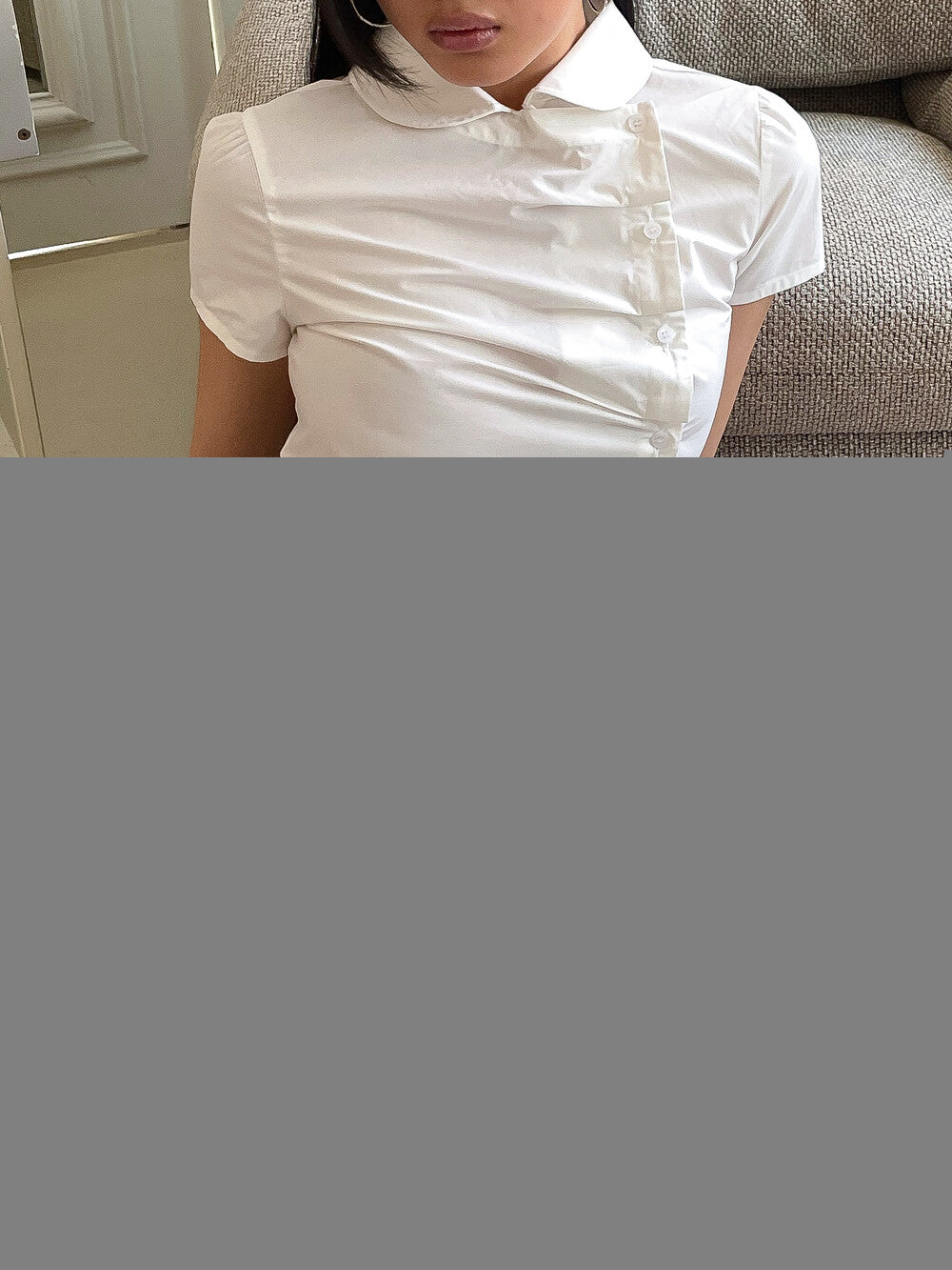 dimanche-ss-26-pleated-blouse-white-white-s