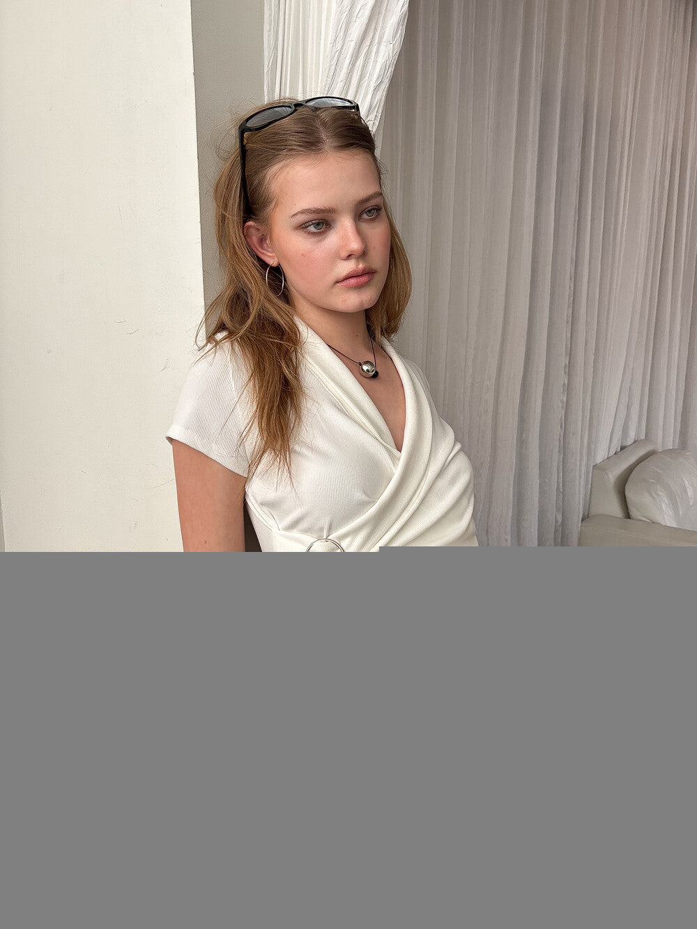 dimanche-ss-26-v-neck-ring-top-cream-cream-s
