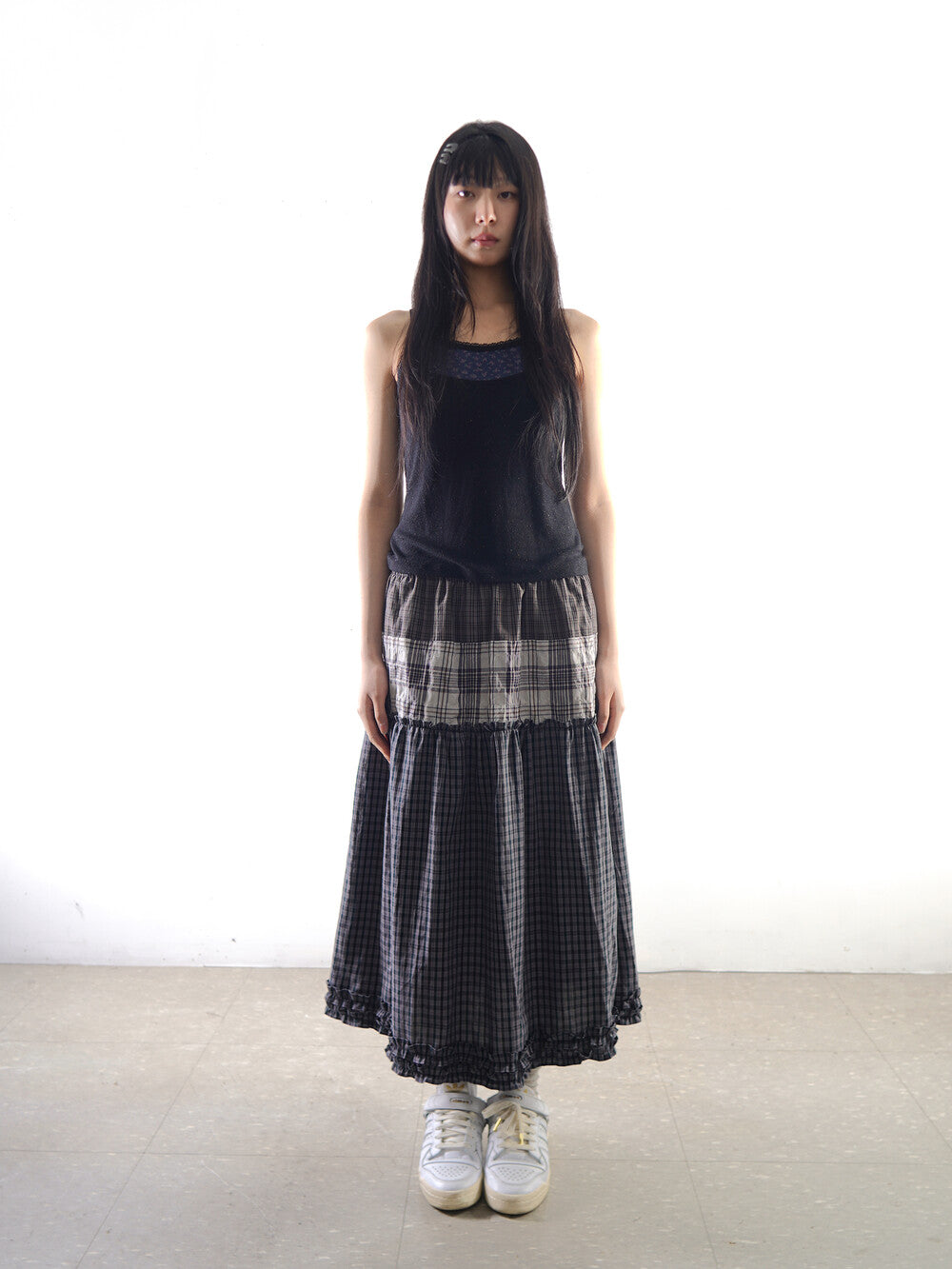 oddme-ss-26-check-frill-skirt-navy-navy-s