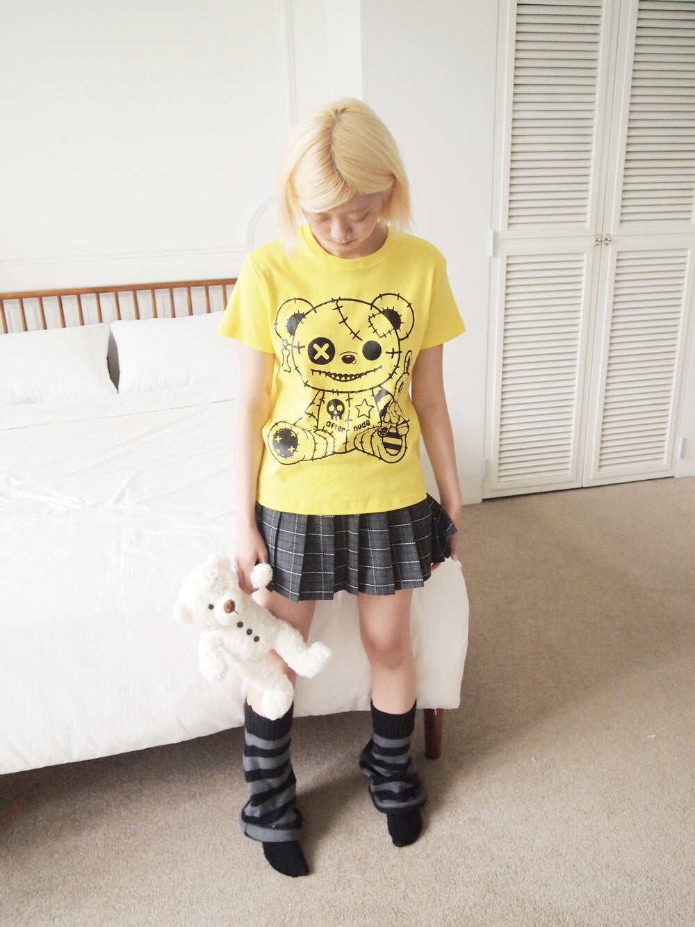 afternude-ss-26-bad-bear-tee-yellow-yellow-s