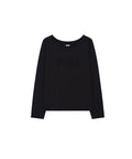 kashiko-ss-26-embossed-hem-long-sleeve-black-black-s