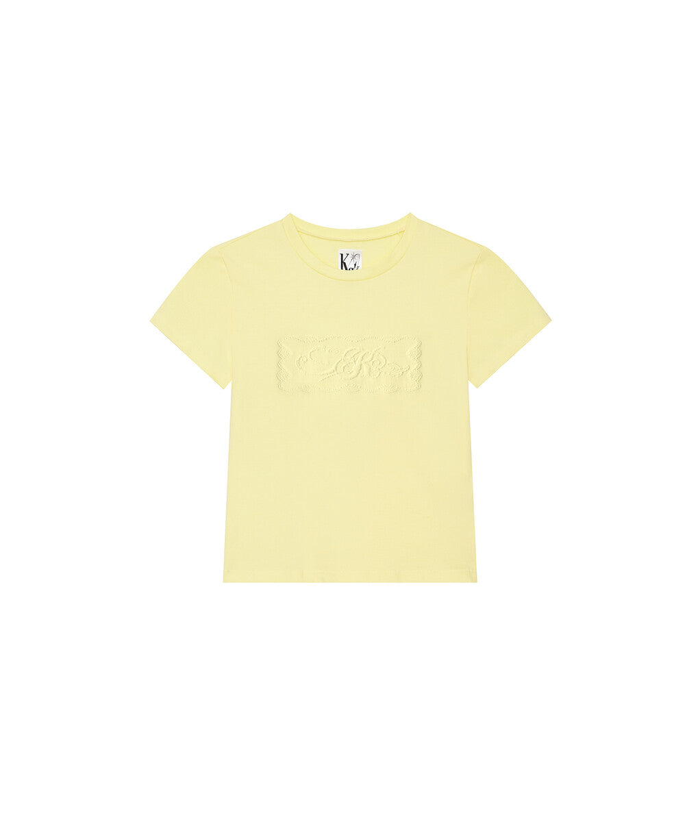 kashiko-ss-26-embossed-baby-tee-yellow-yellow-s