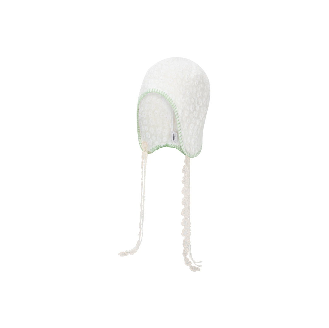 minjiena-ss-26-lace-earflap-beanie-white-white-s