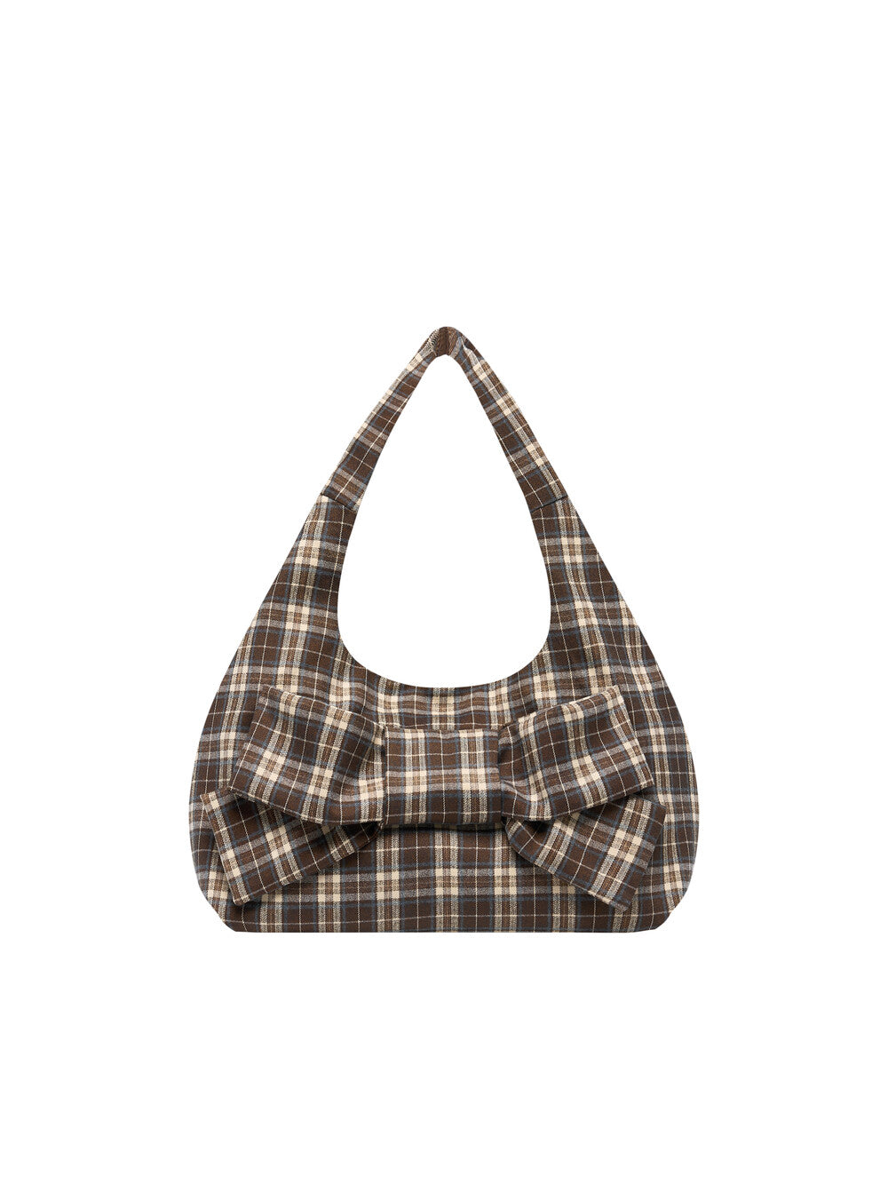 sio-ss-26-check-ribbon-shoulder-bag-brown-brown-s