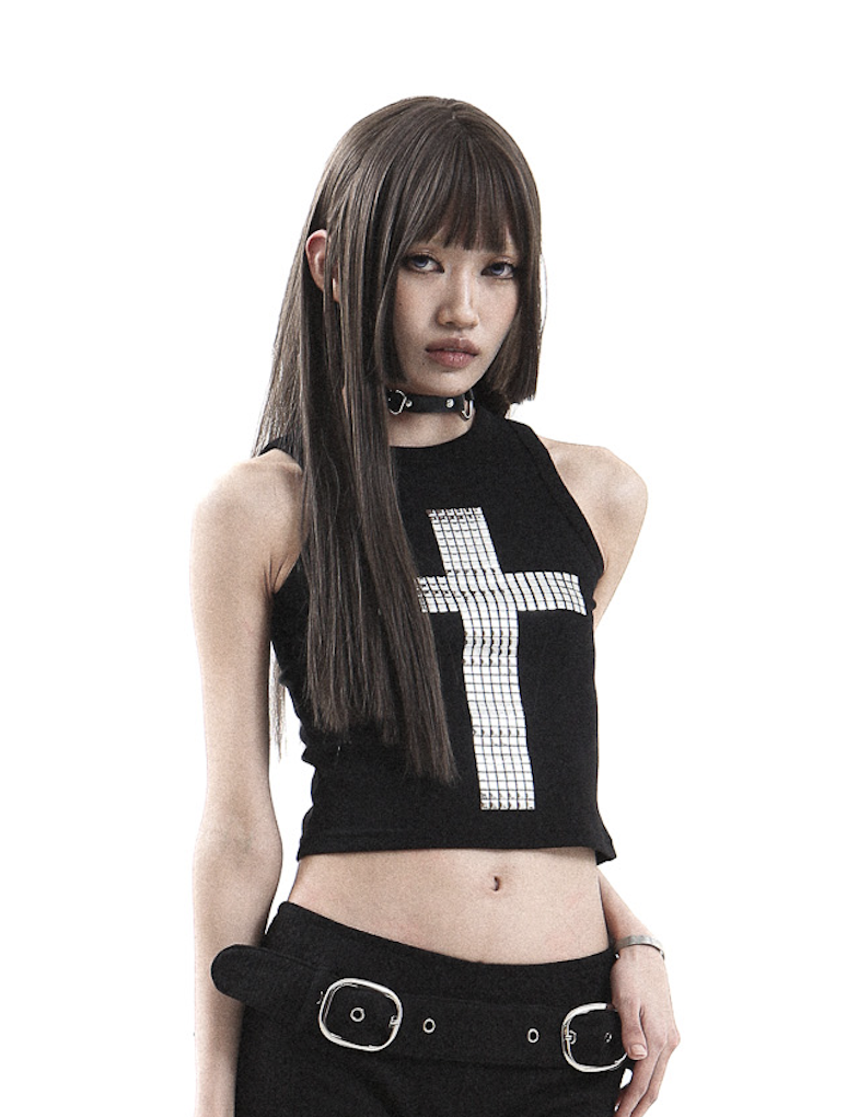kaiya-ss-26-cross-sleeveless-black-s