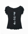 elfelfelf-archives-ss-26-back-rose-shawl-t-black-black-s