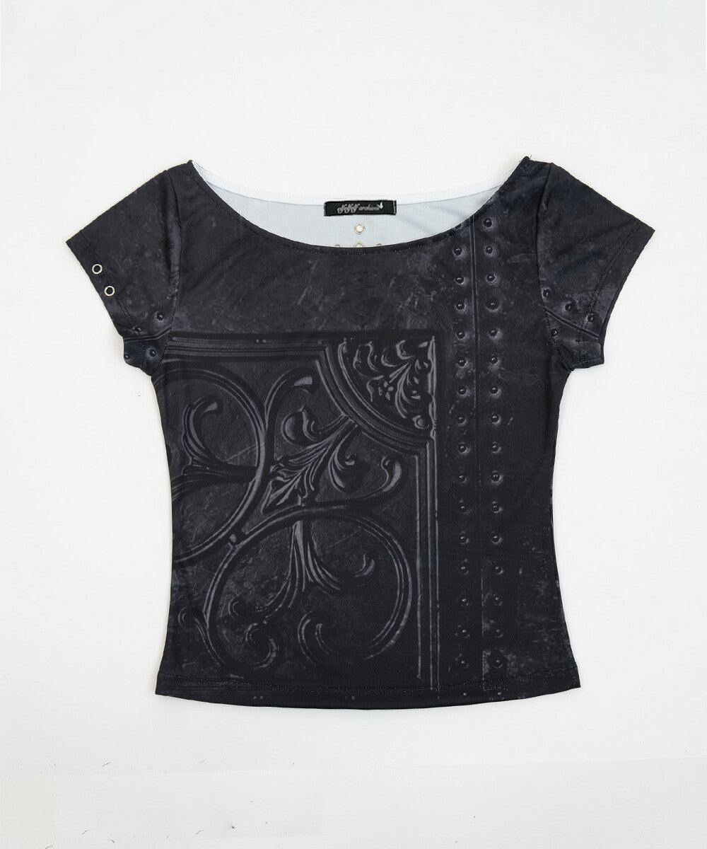 Elfelfelf Archives☆BUSTIER PRINTED TOP ELFELFELF ARCHIVES – SellerWork