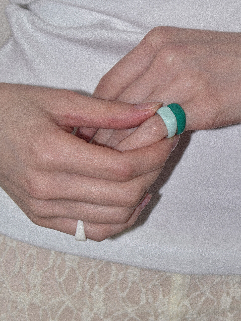 usite-ss-26-green-moon-ring-set-3pcs-1set-3pcs-1set-green-mint-white-s