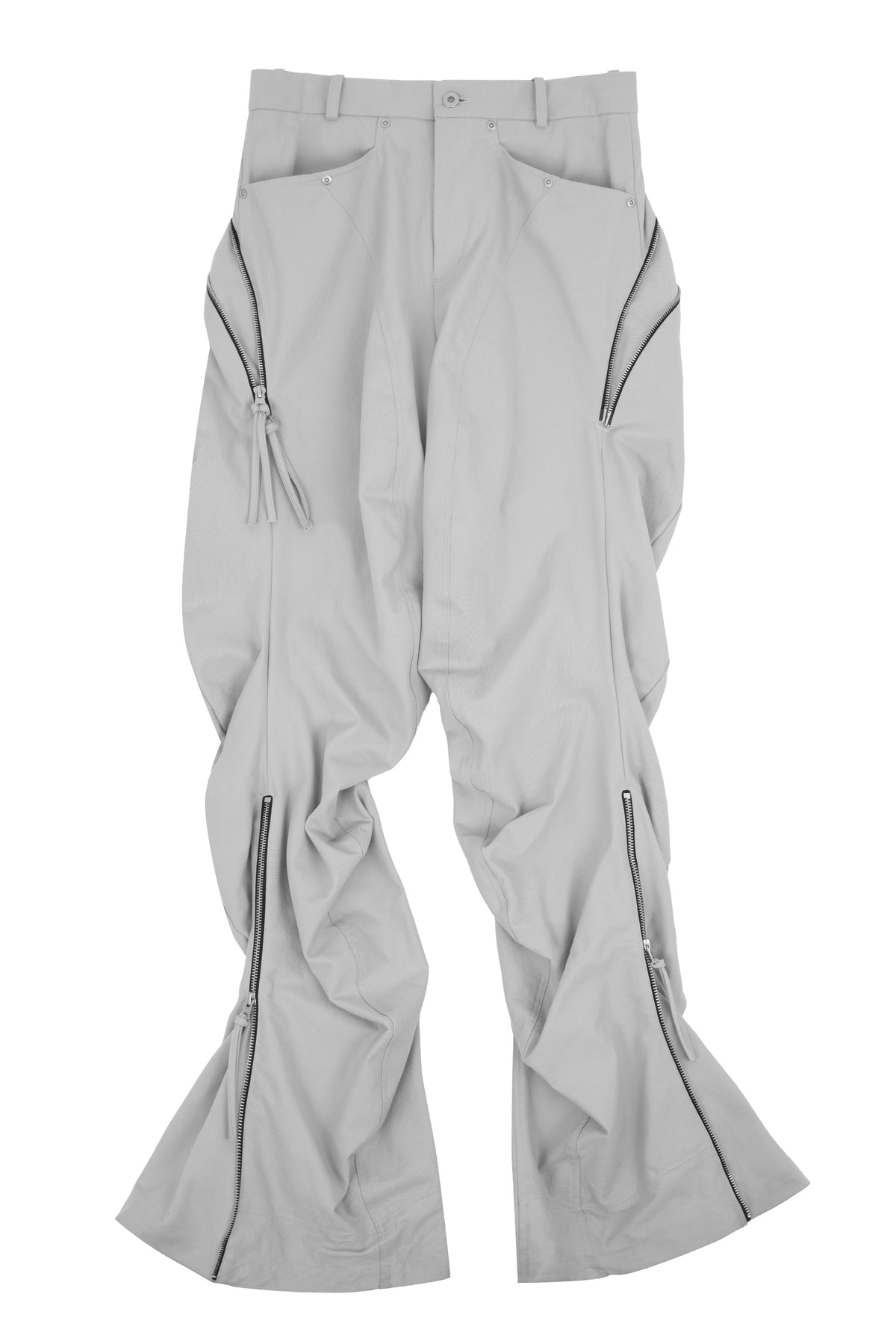 newwaveboys-ss-26-zip-wave-bootcut-pants-whtie-white-s
