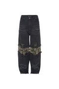 surgery-ss-26-interposed-camo-section-denim-pant-black-black-s