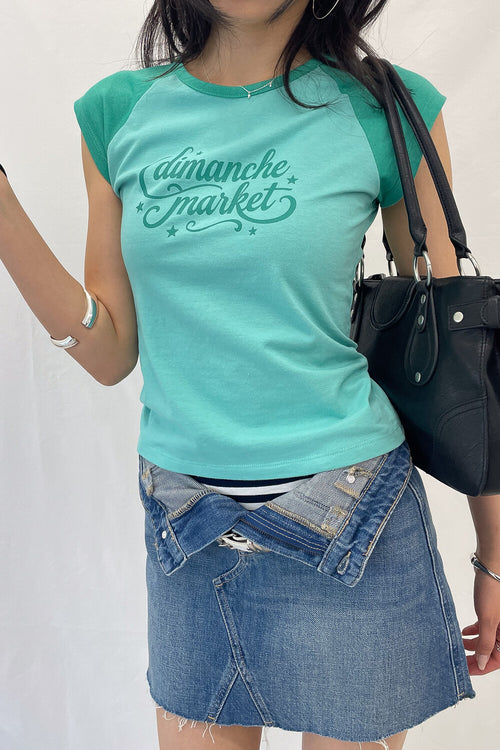 dimanche-ss-26-market-t-shirt-green-green-s